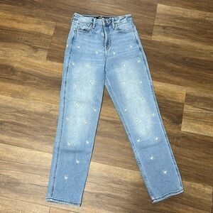 Hollister ultra high rise mom jean (Vintage Stretch)